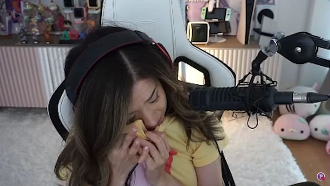 "My mom did get sick": Pokimane cries mid-stream after a game triggers old memories