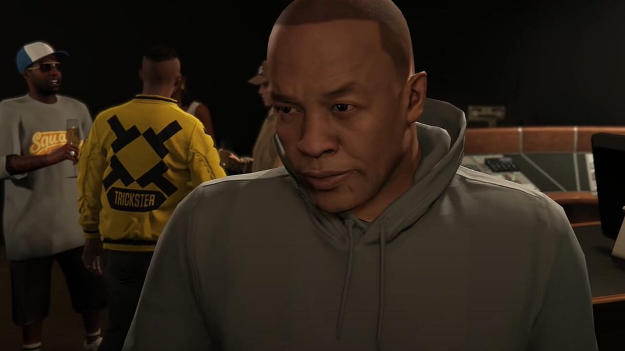 Dr. Dre as seen in GTA Online (Image via Rockstar Games)