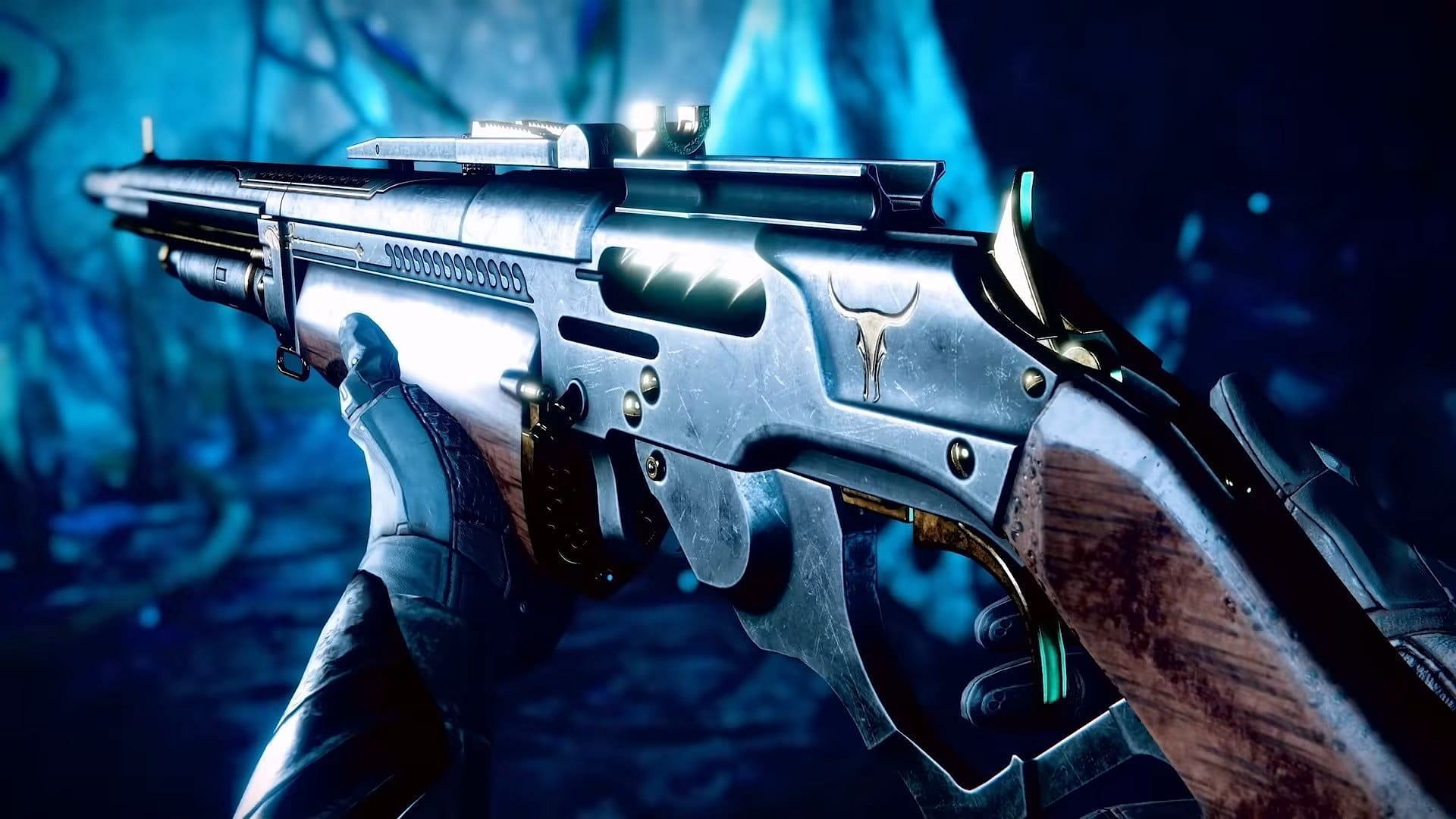 The exotic weapon, Dead Man&#039;s Tale (Image via Bungie)