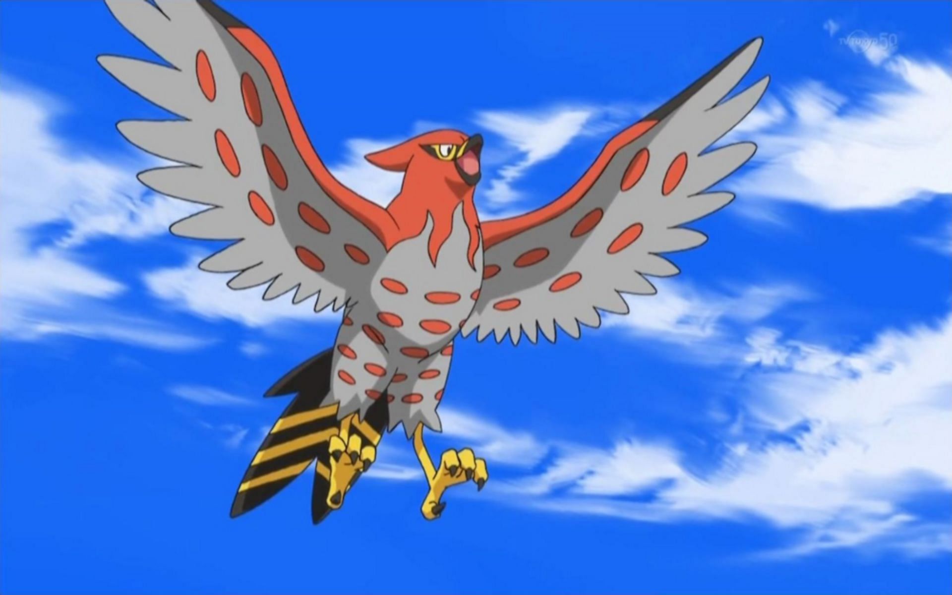 Talonflame is native to the Kalos region (Image via The Pokemon Company)