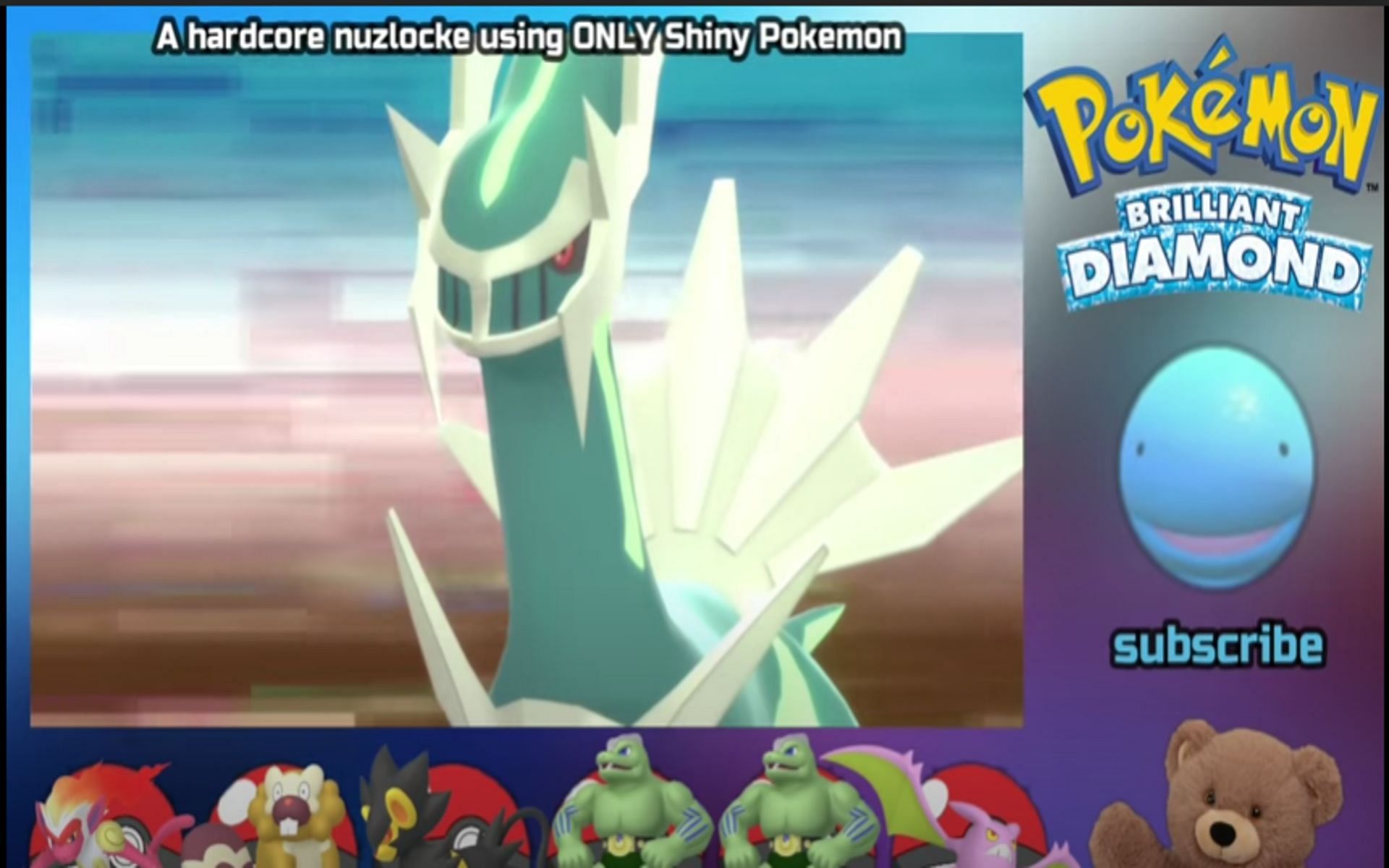The YouTuber reset for a shiny Dialga (Image via Will intent)