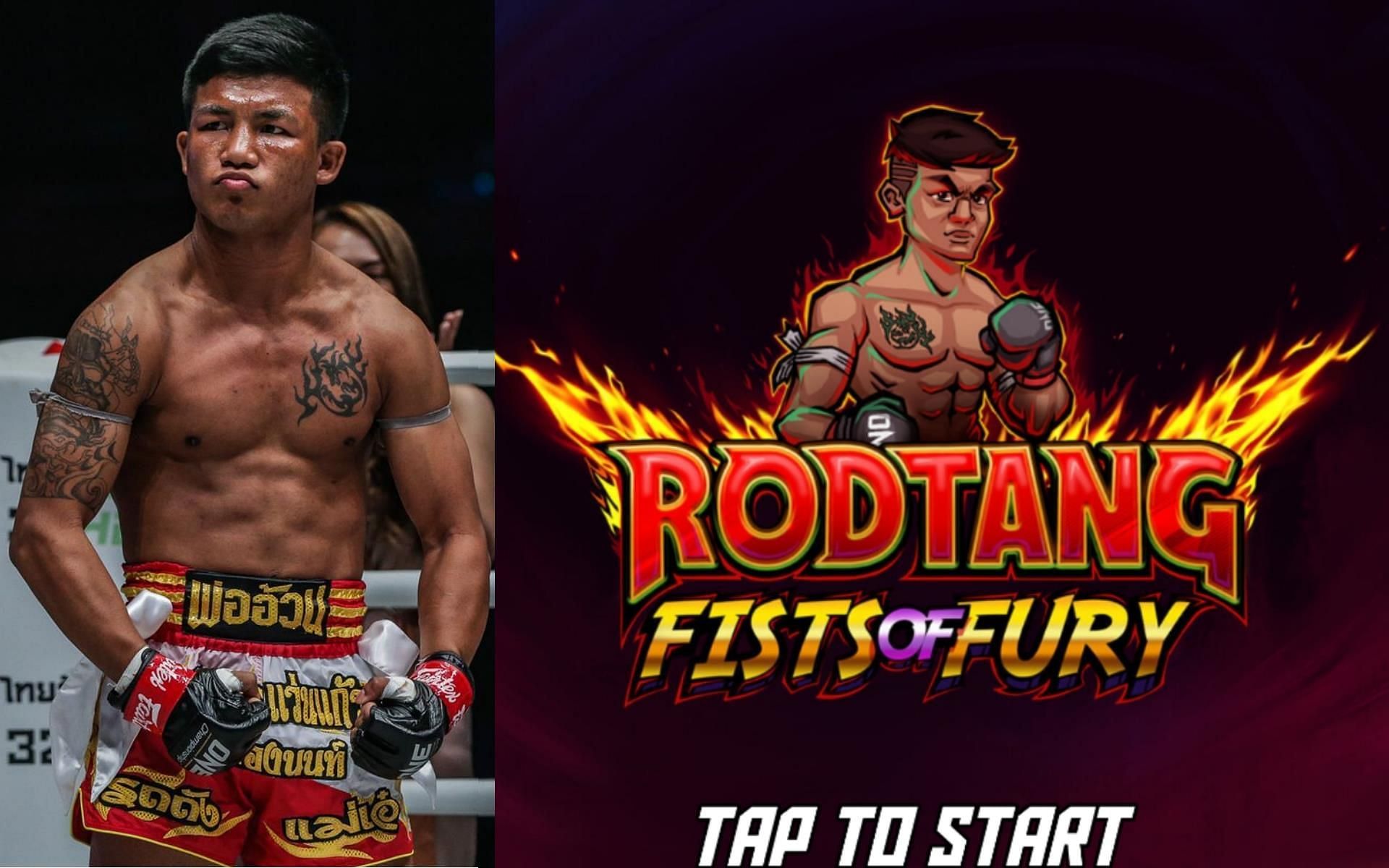 ONE Championship&#039;s Rodtang Jitmuangnon stars in the new online game | [Photos: ONE Championship]