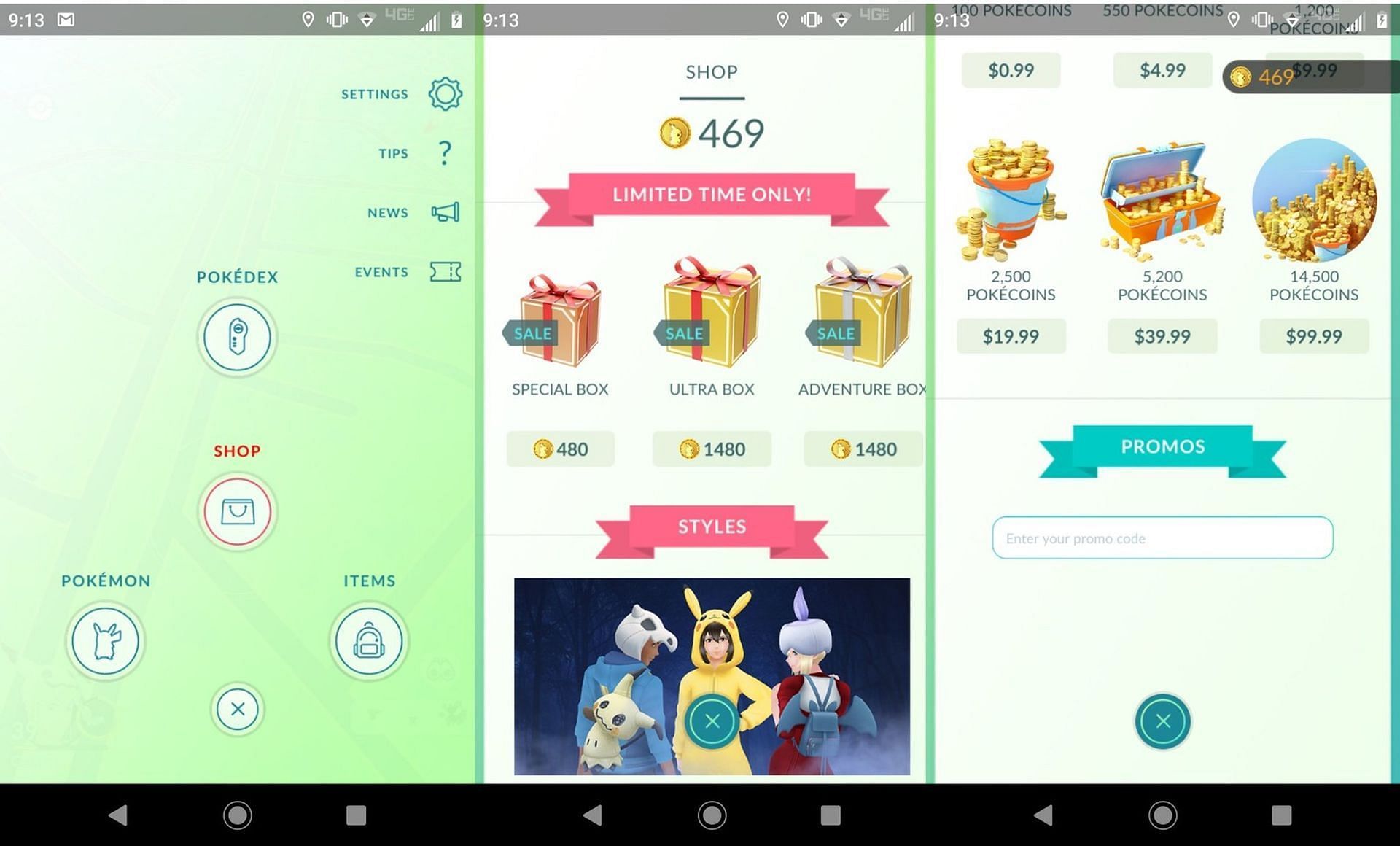 How to redeem codes in Pokemon GO