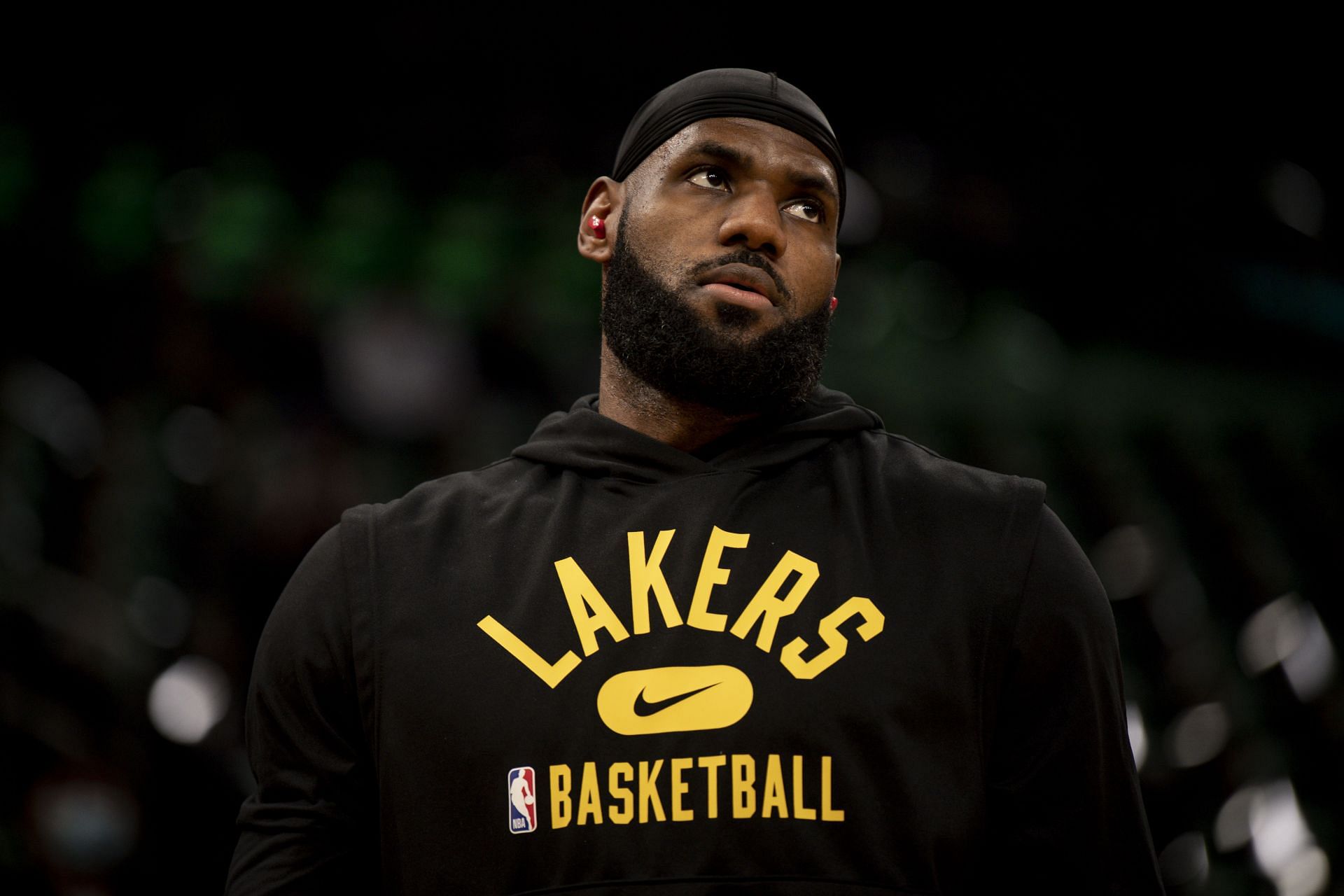 Superstar forward LeBron James of the Los Angeles Lakers.