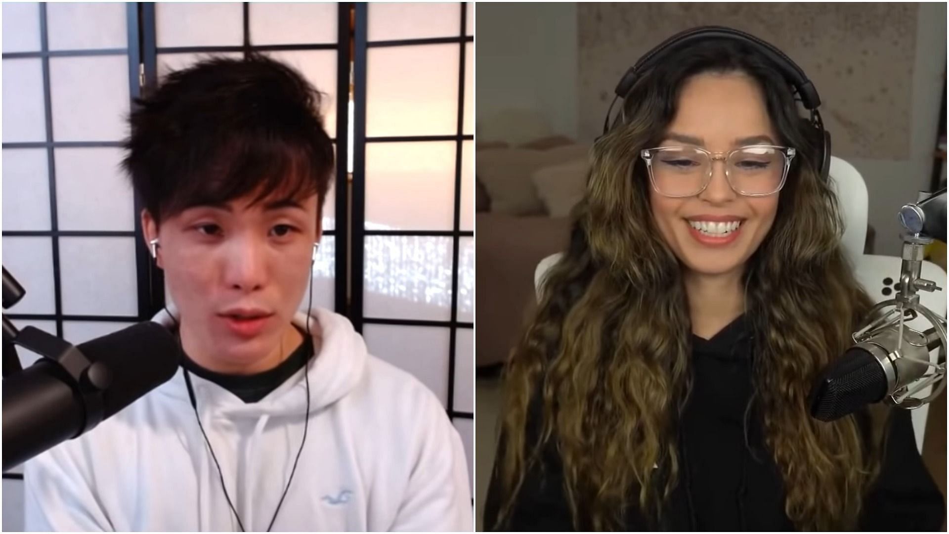 Sykkuno talks about the prospects of him moving in with Valkyrae (Image via Sportskeeda)