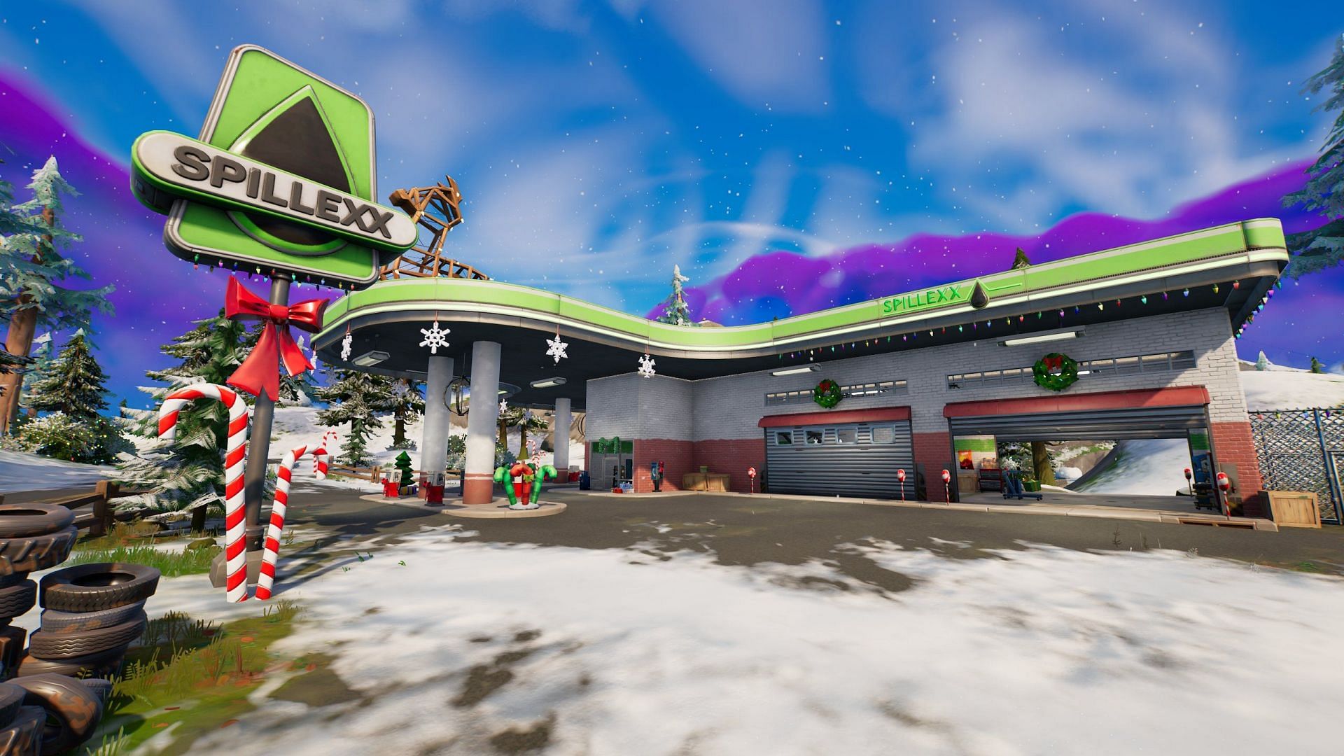 Sgt. Winters Workshop is among the limited time locations during Winterfest 2021 (Image via Epic Games)