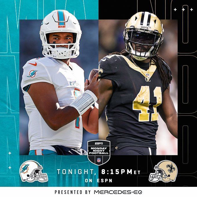 MNF: New Orleans Saints vs Miami Dolphins 12/27/21 NFL Picks, Predictions,  Odds