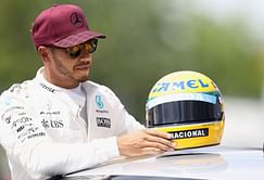 "My original design" - Lewis Hamilton on his F1 race helmet, reveals if he'll bring back iconic yellow colorway