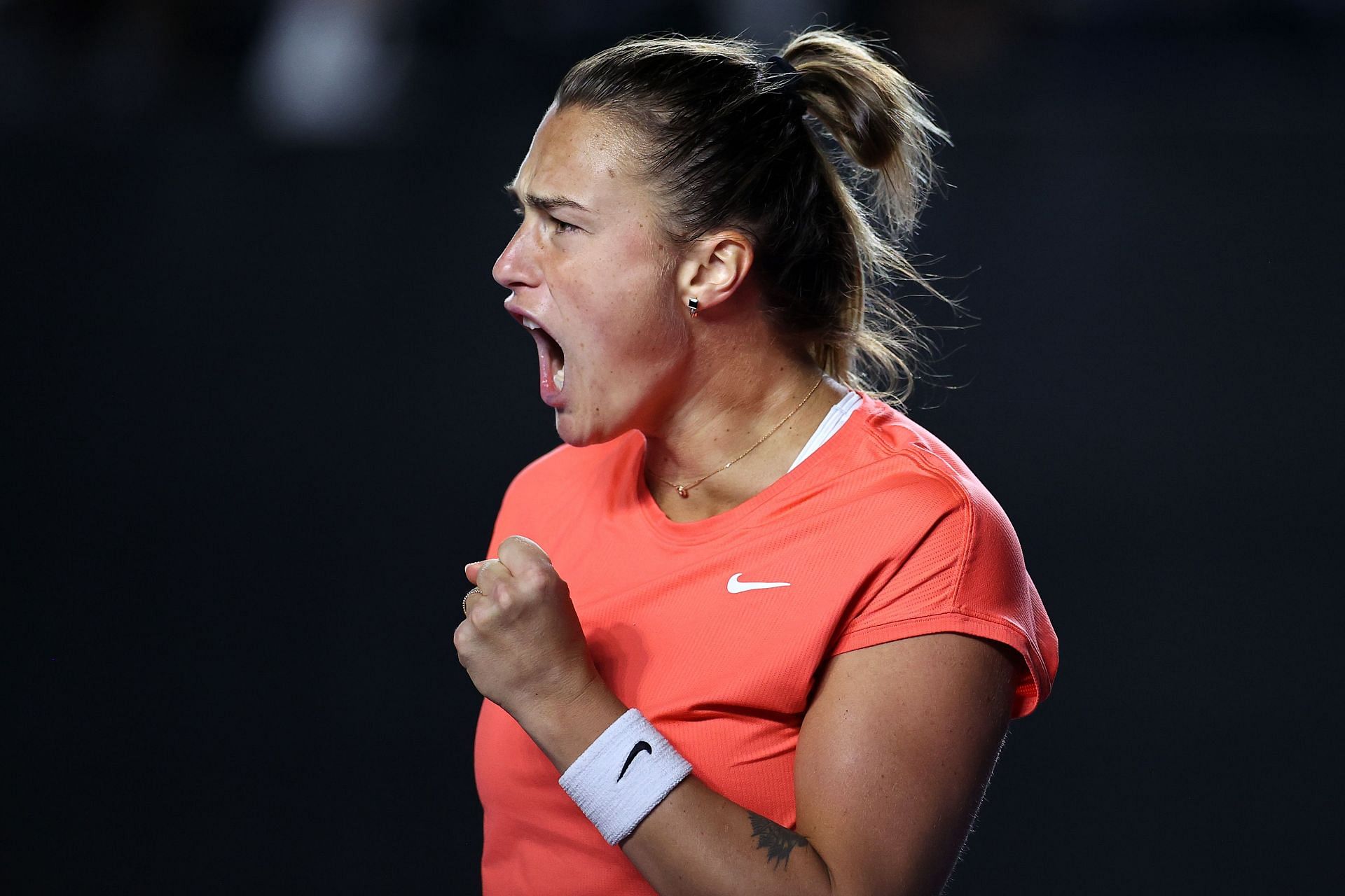 Aryna Sabalenka at WTA Finals 2021