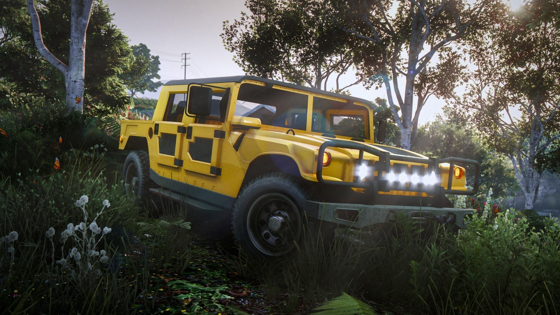The Mammoth Patriot Mil-Spec is the latest vehicle to be added to the game (Image via Rockstar Games)