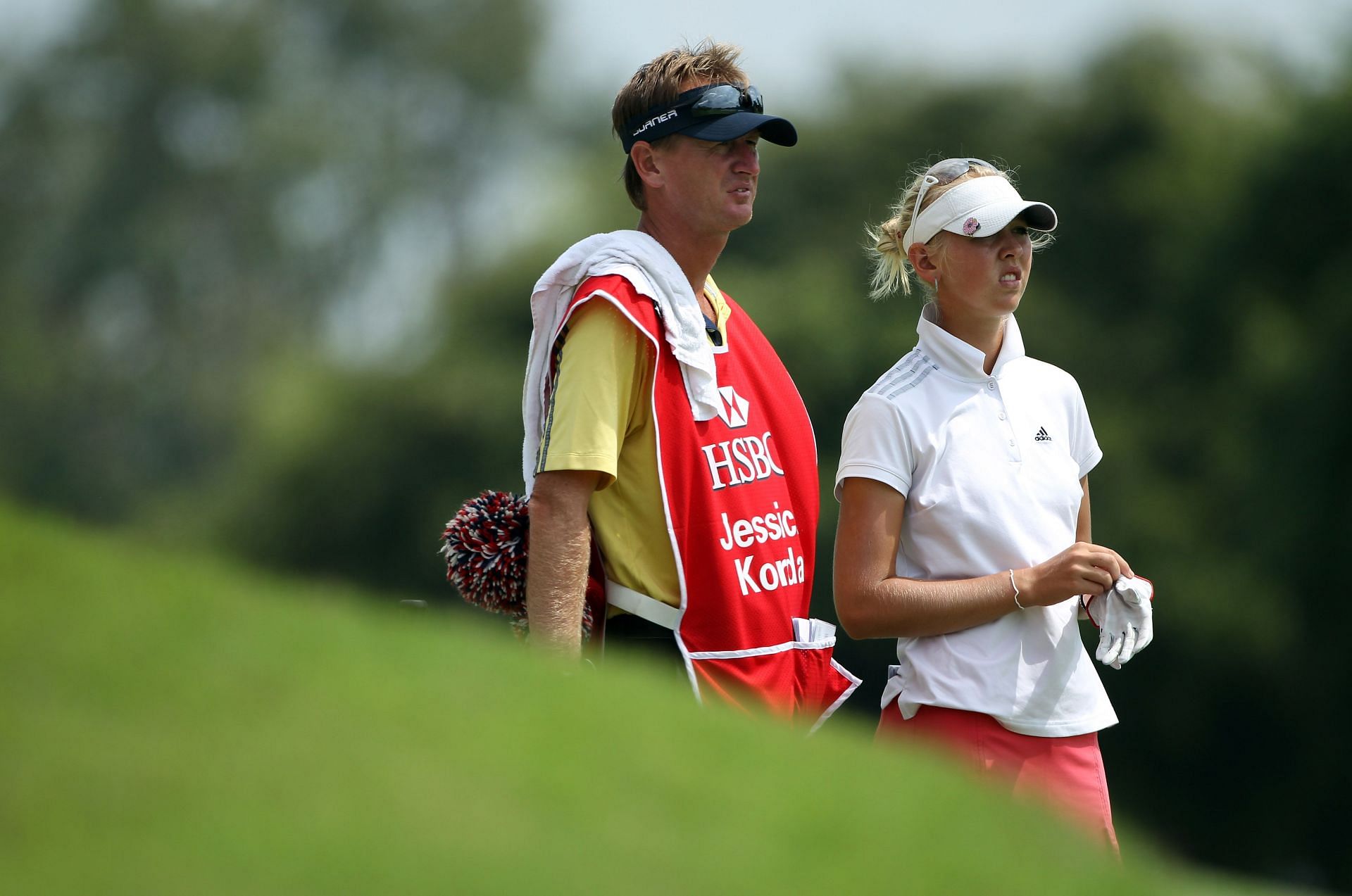 Petr Korda competed alongside his daughter Nelly Korda at the 2021 PNC Championship