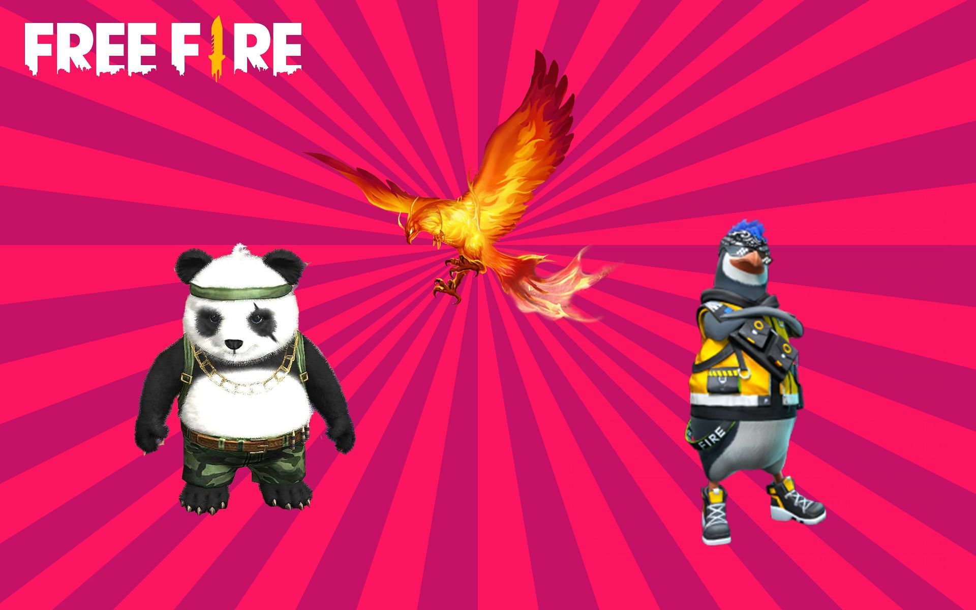 Pets and characters are two unique elements of the game (Image via Free Fire)