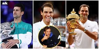 "Roger, Novak & Rafa have broken every record imaginable, but I'm sure after their departure there will be new heroes"- Daniil Medvedev