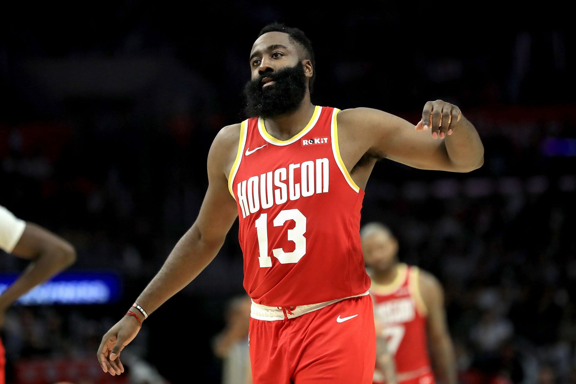 James Harden during his time with the Houston Rockets.