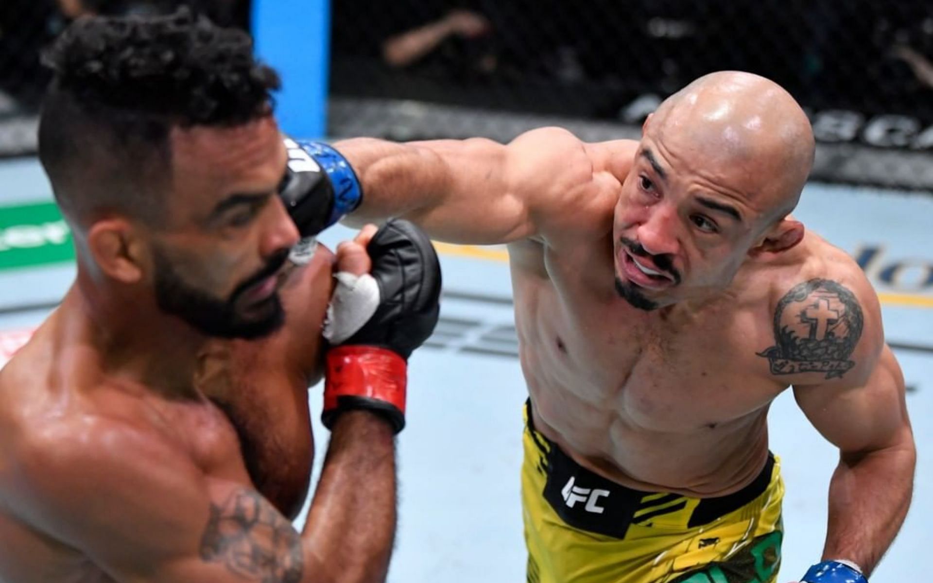 UFC Fight Night: Rob Font vs. Jose Aldo [Photo via @ufc on Instagram]
