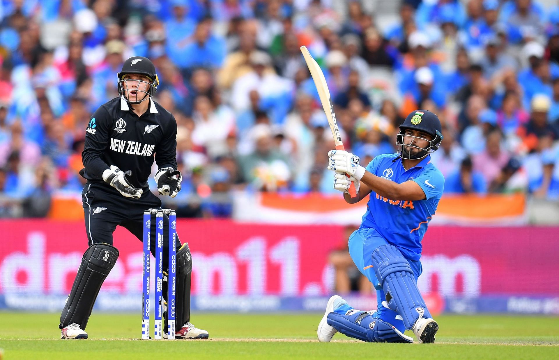 Rishabh Pant was among the three keepers in the Indian squad for the 2019 World Cup. Pic: Getty Images