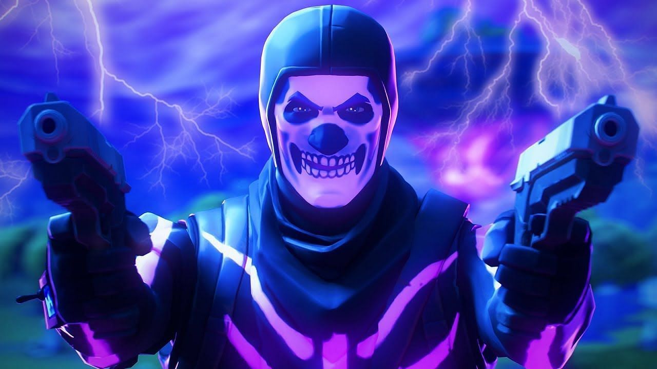 The Skull Trooper skin in a promotional Fortnite video (Image via Epic Games)