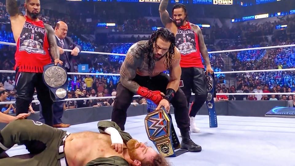 WWE SmackDown में रोमन रेंस ने अपनी यूनिवर्सल चैंपियनशिप डिफेंड की