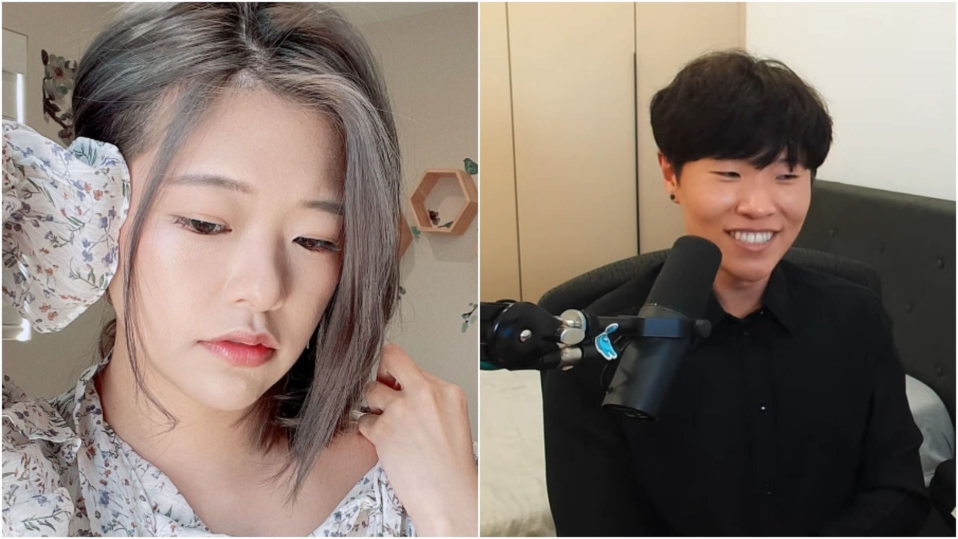 Disguised Toast and Miyoung have an awkward conversation (Image via Sportskeeda)