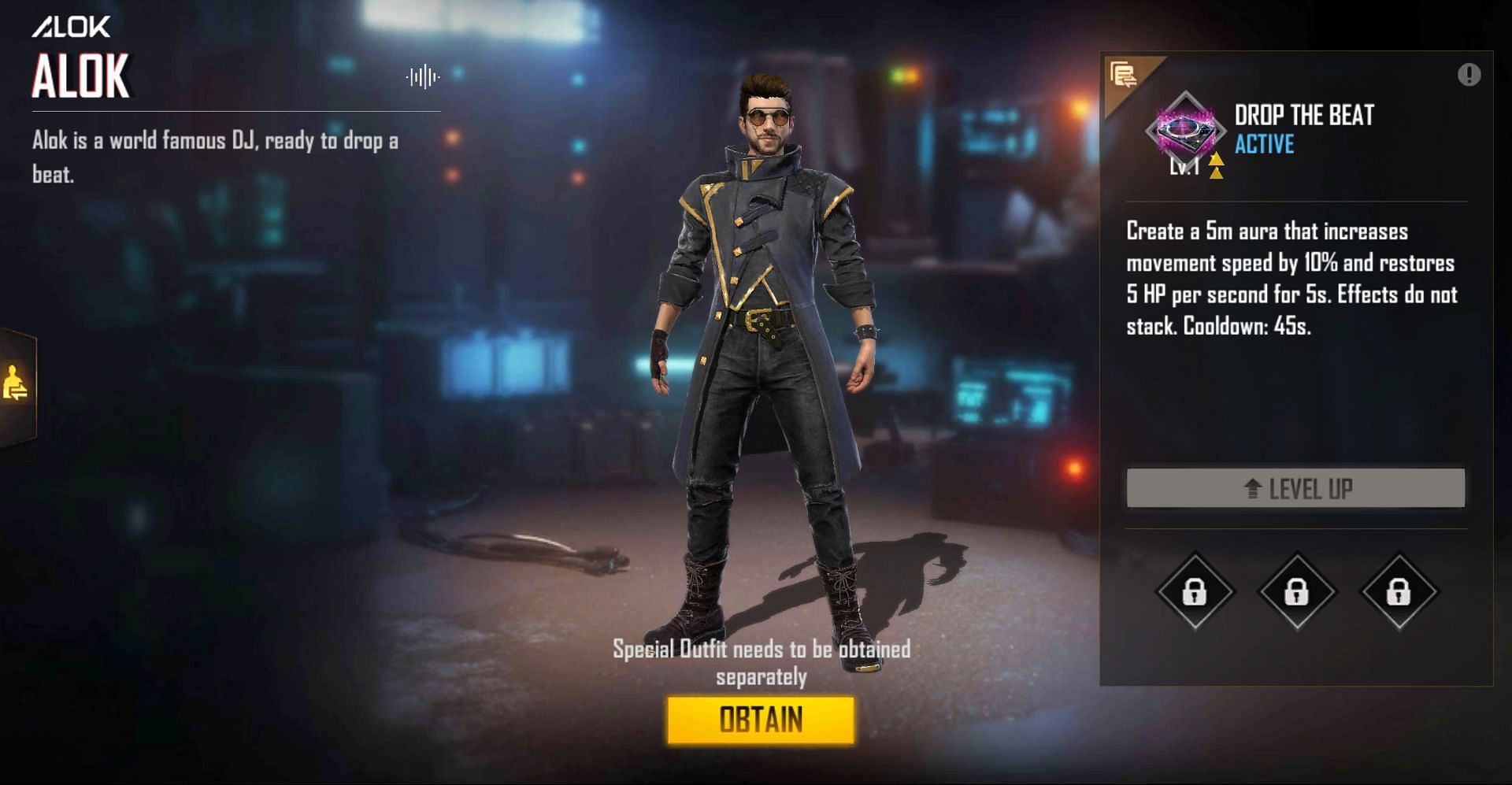 Alok can be a good choice for players (Image via Free Fire)