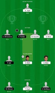 UP vs MP Dream11 Fantasy Tip #1