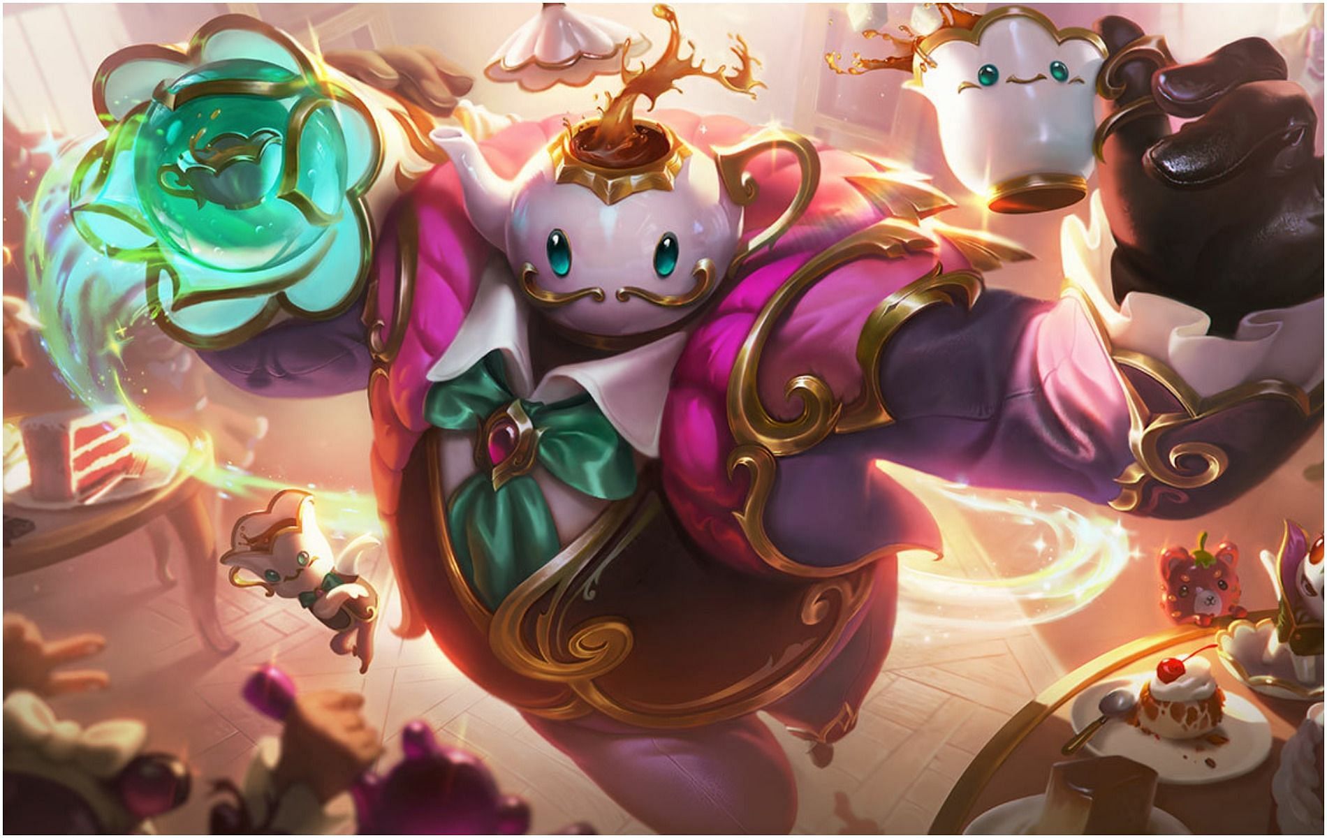 Bards Meeps can tank tower shots forever in League of Legends preseason 12 (Image via Riot Games)