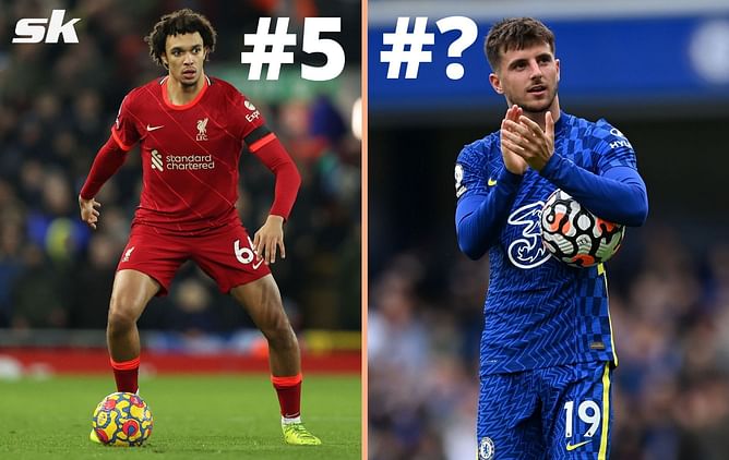 Ranking 5 English players with the most goal contributions in the Premier League so far this season