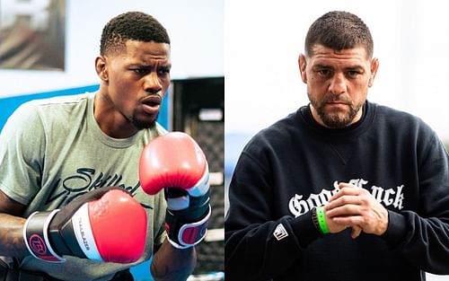 Kevin Holland (left) and Nick Diaz (right) [Photos via @trailblaze2top & @nickdiaz209 on IG]