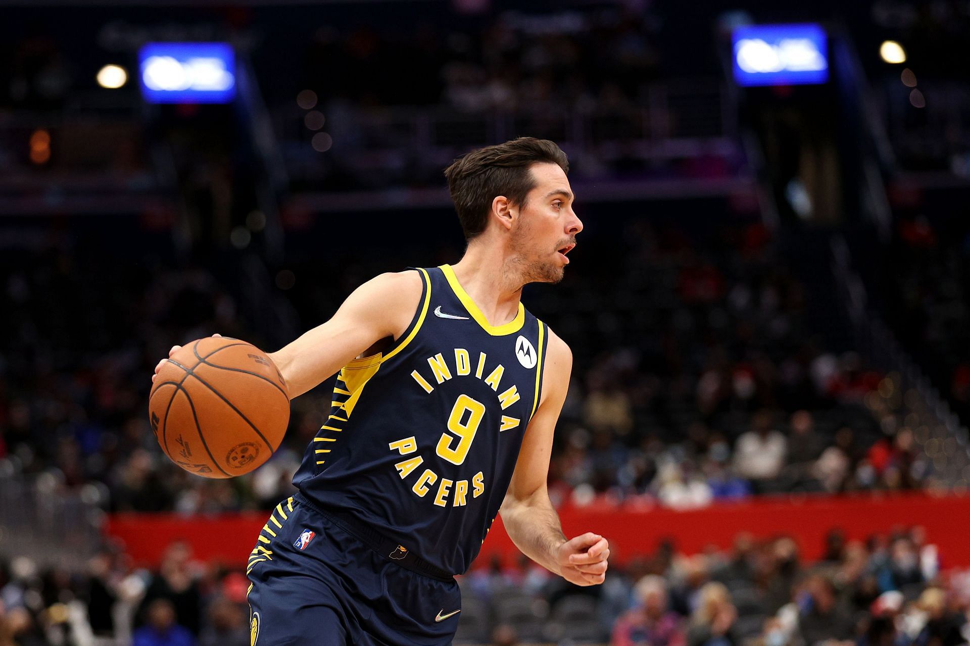 TJ McConnell in action for the Indiana Pacers