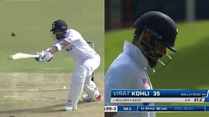 [Watch] Virat Kohli throws his wicket away with a horrible shot in 1st India vs South Africa Test
