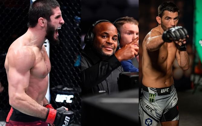 Islam Makhachev hails Daniel Cormier as "one of the greatest commentators of all time" following Dominick Cruz's criticism; DC responds
