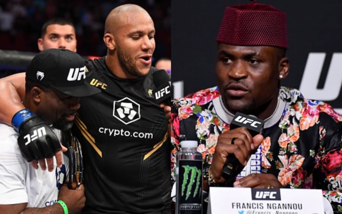 “Was he supposed to go over and hug the guy?” - Francis Ngannou’s coach discusses infamous UFC 268 backstage incident