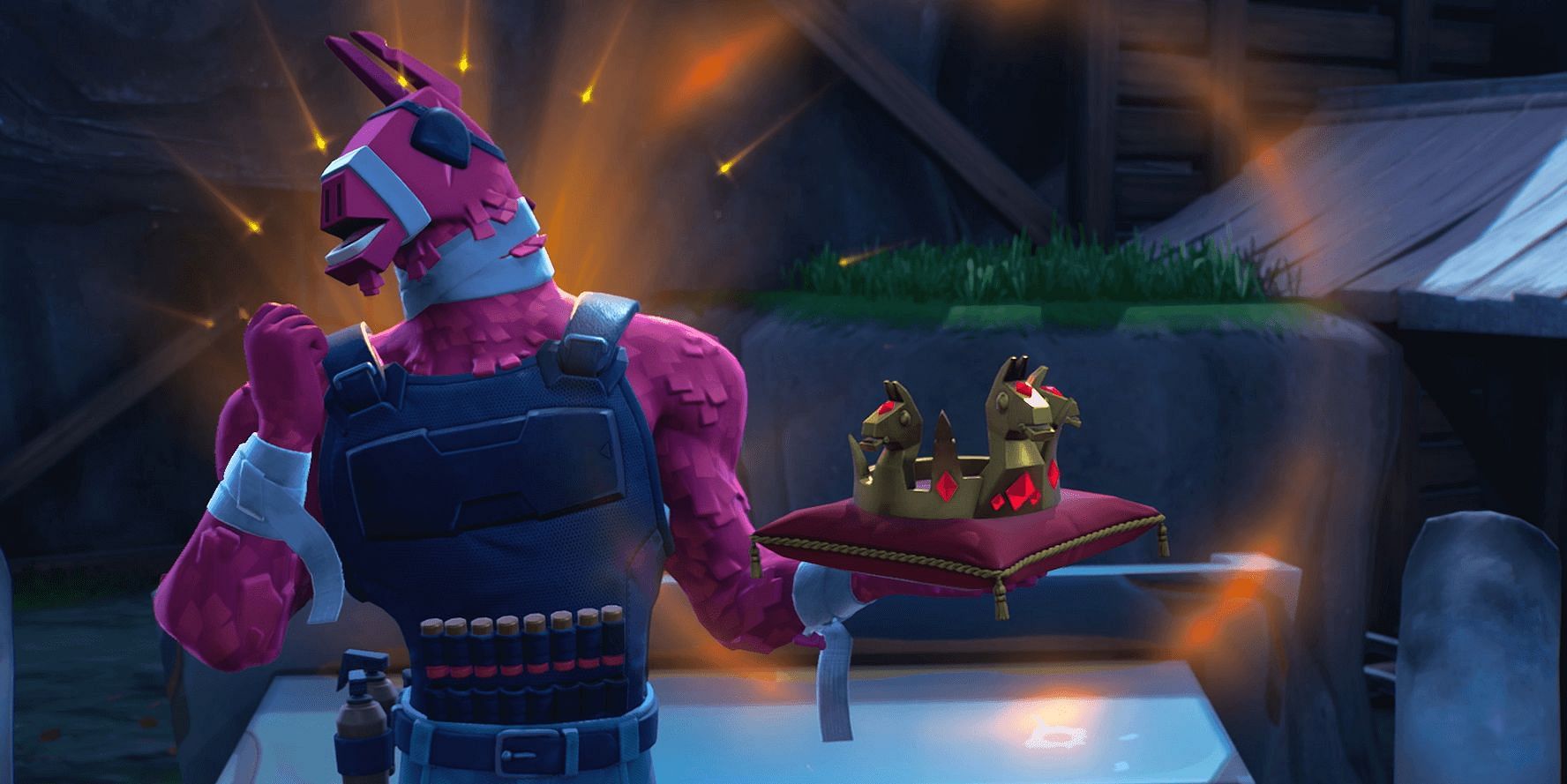 Victory Crowns in Fortnite Chapter 3 Season 1 (Image via Epic Games)