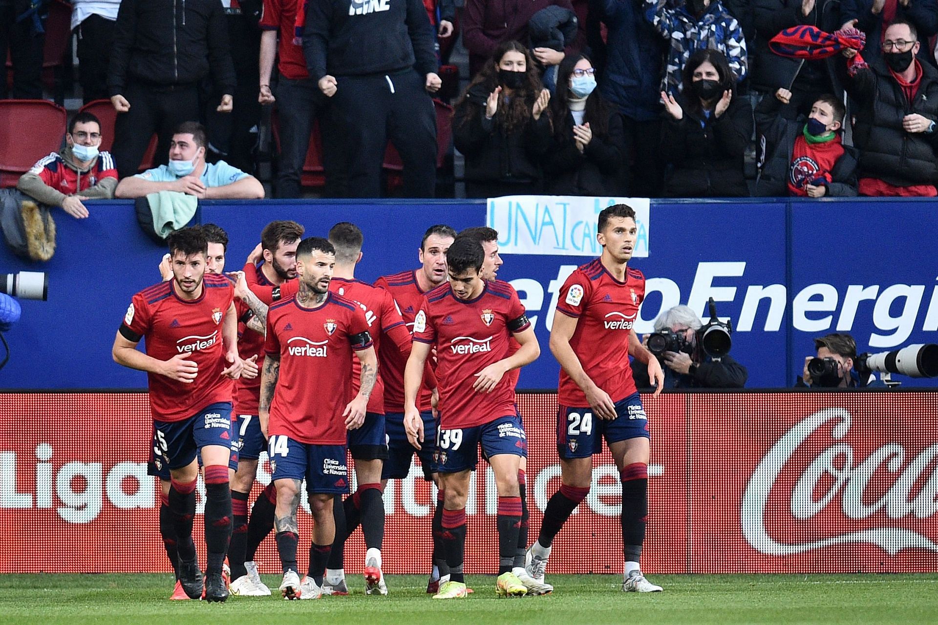 Osasuna are looking to climb up the table