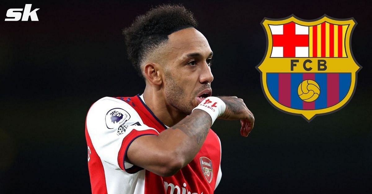 Arsenal&#039;s Pierre-Emerick Aubameyang is an alleged target for Barcelona