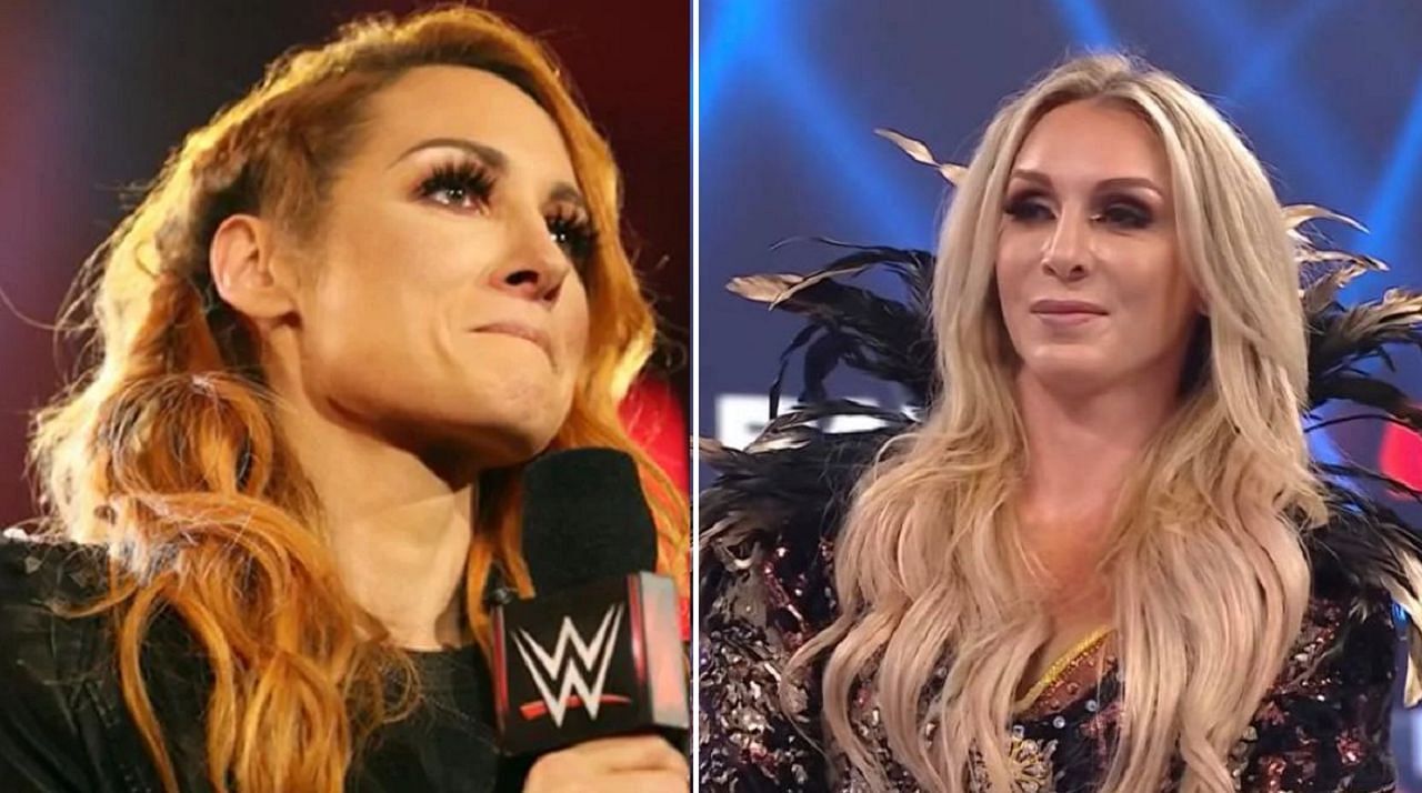 Becky Lynch and Charlotte Flair