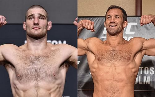 Sean Strickland (left), Luke Rockhold (right)