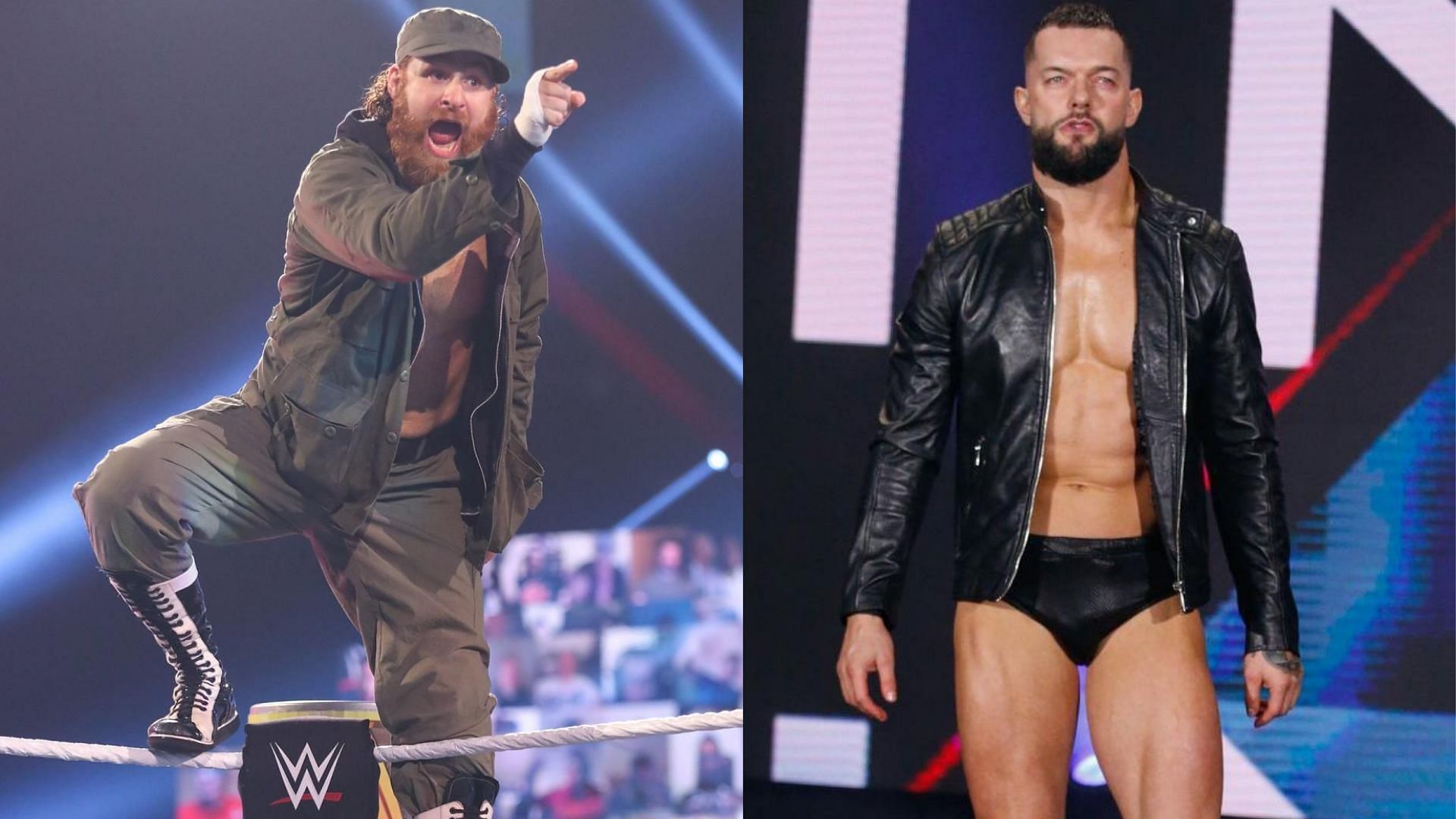 Could WWE&#039;s Sami Zayn (left) and Finn Balor (right) make the jump to AEW in 2022?