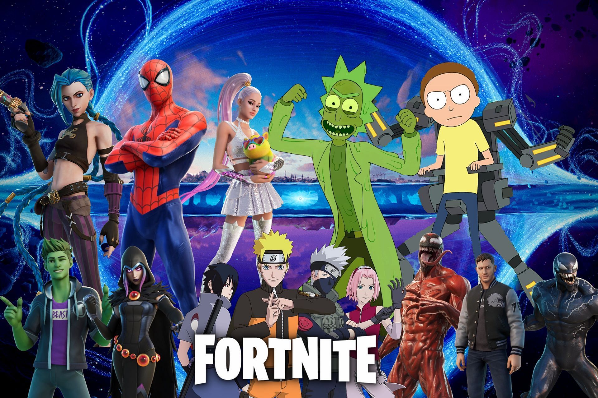 Crossover that the Fortnite community absolutely loved in 2021 (Image via Sportskeeda)
