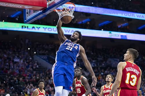 The Philadelphia 76ers will host the Atlanta Hawks on December 23rd