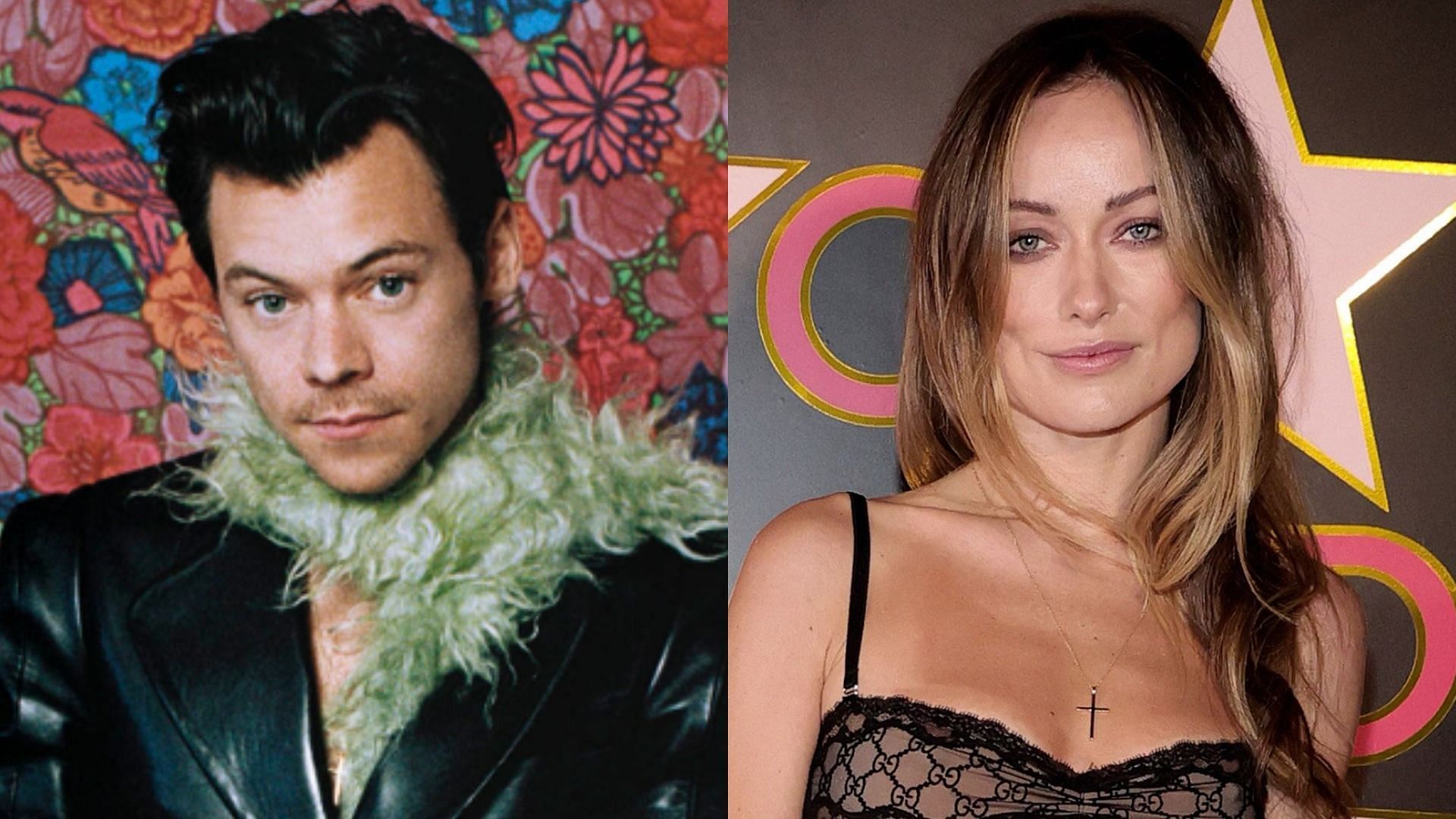 Harry Styles and Olivia Wilde (Images via Getty Images)