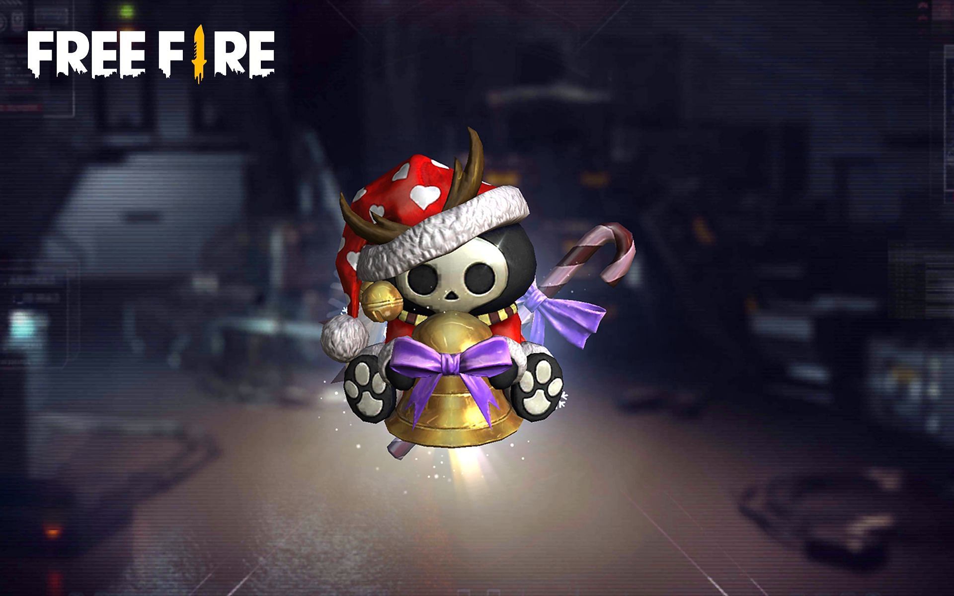 Jingle Skull backpack skin is being given out as login rewards (Image via Free Fire)