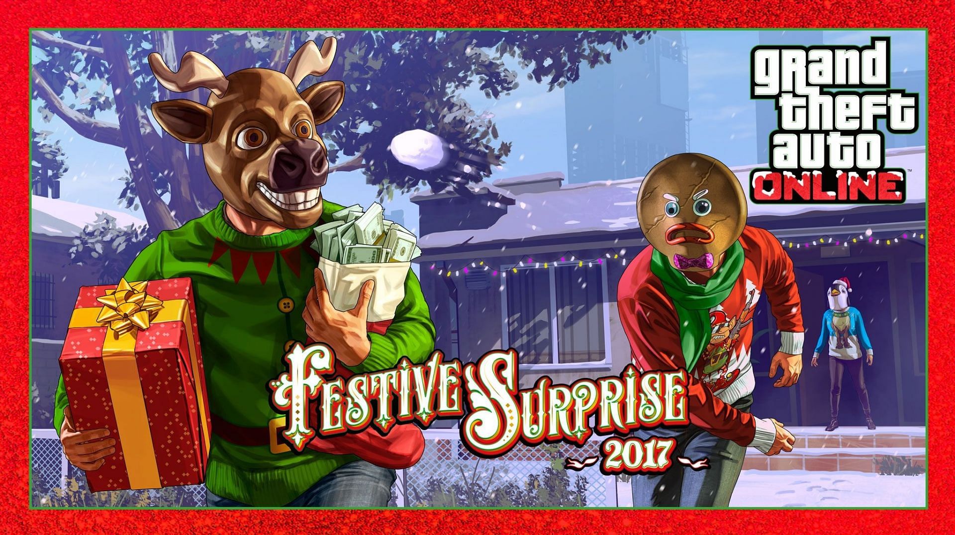 GTA Online Christmas 2021 snow, events, and more (Image via Rockstar Games)