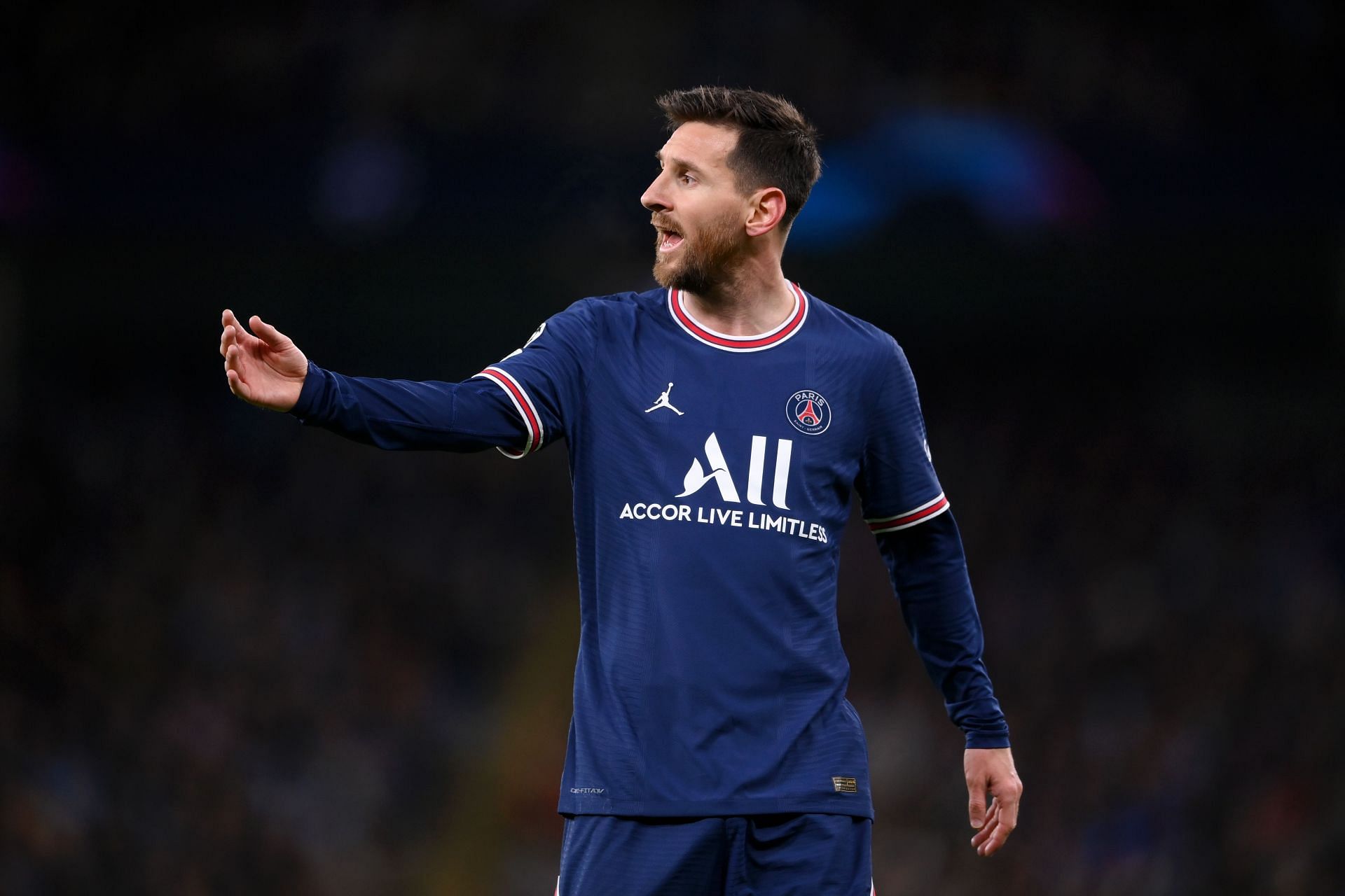 PSG attacker Lionel Messi.