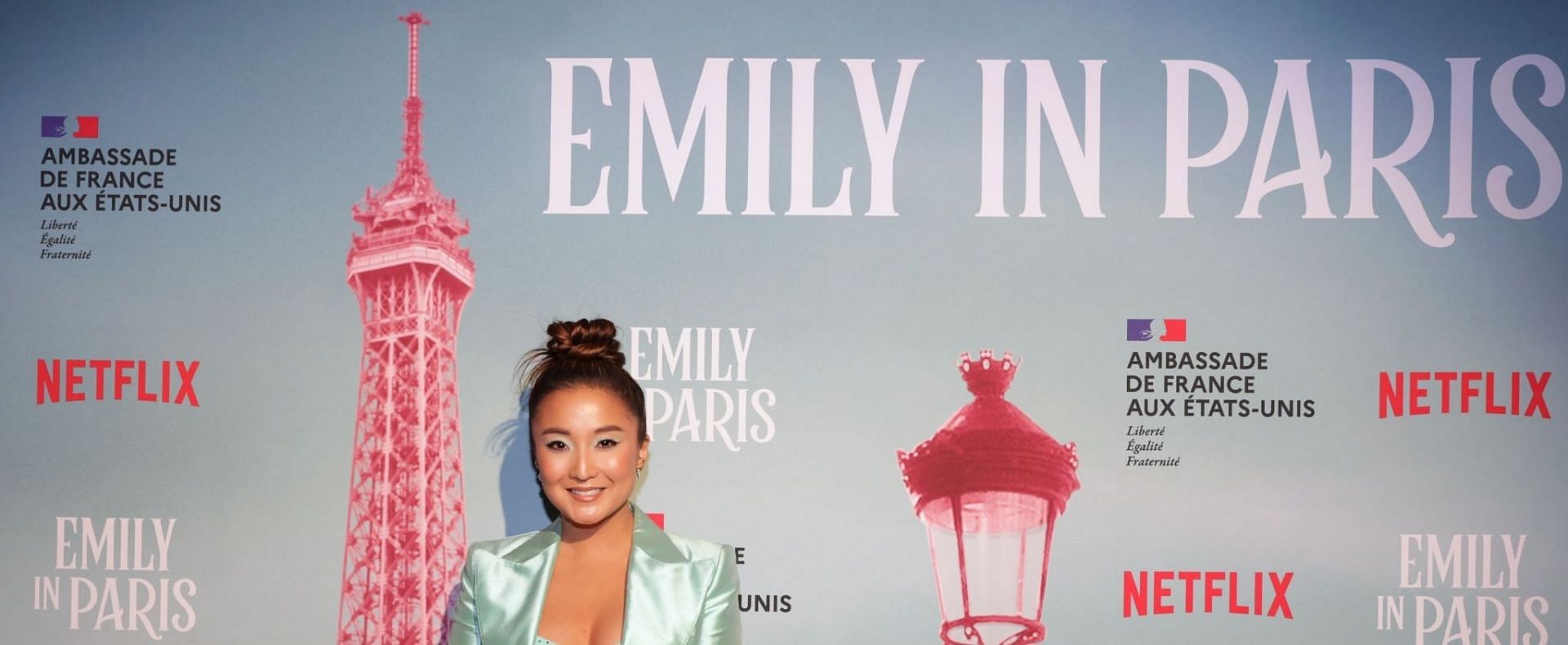 Ashley Park lends her voice to perform as the character of Mindy Chen in Netflix&#039;s &#039;Emily in Paris&#039; (Image via Getty Images/Tasos Katopodis)