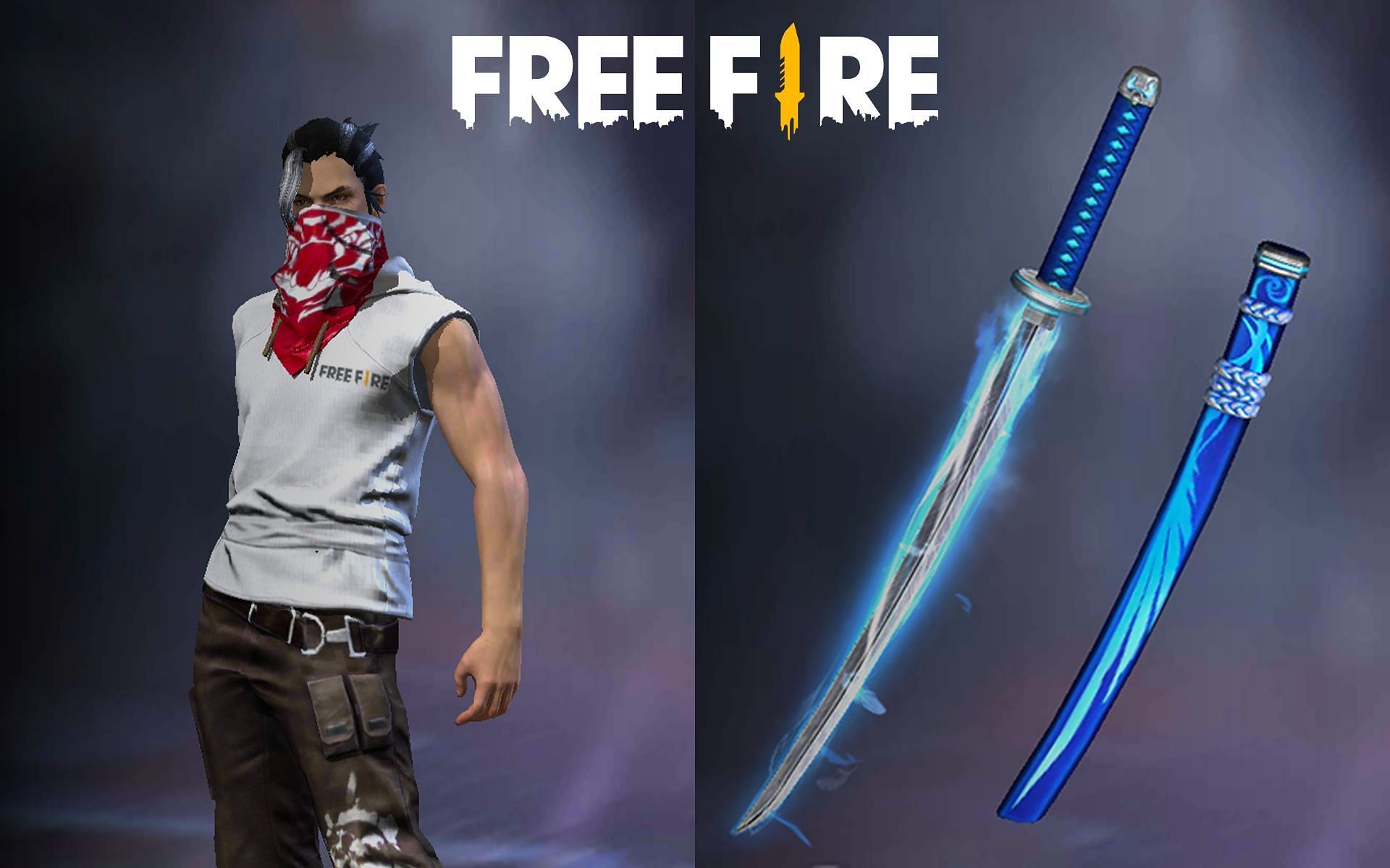The Bandana and Katana skin in Free Fire (Image via Free Fire)