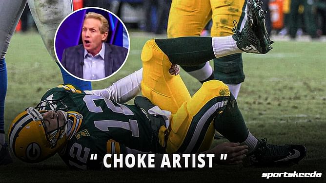 "Aaron Rodgers is a choke artist" - Skip Bayless makes bold claim about Packers' playoff hopes