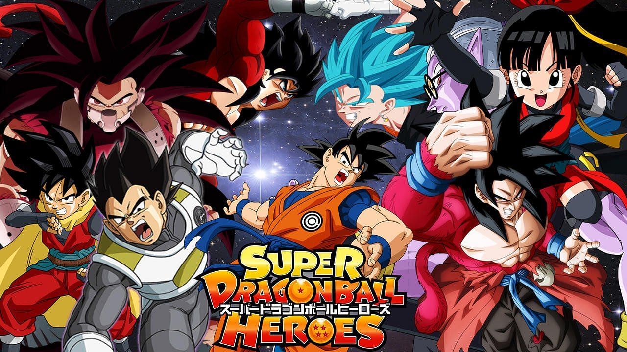 Promotional art for the Super Dragon Ball Heroes series. (Image via Shueisha)