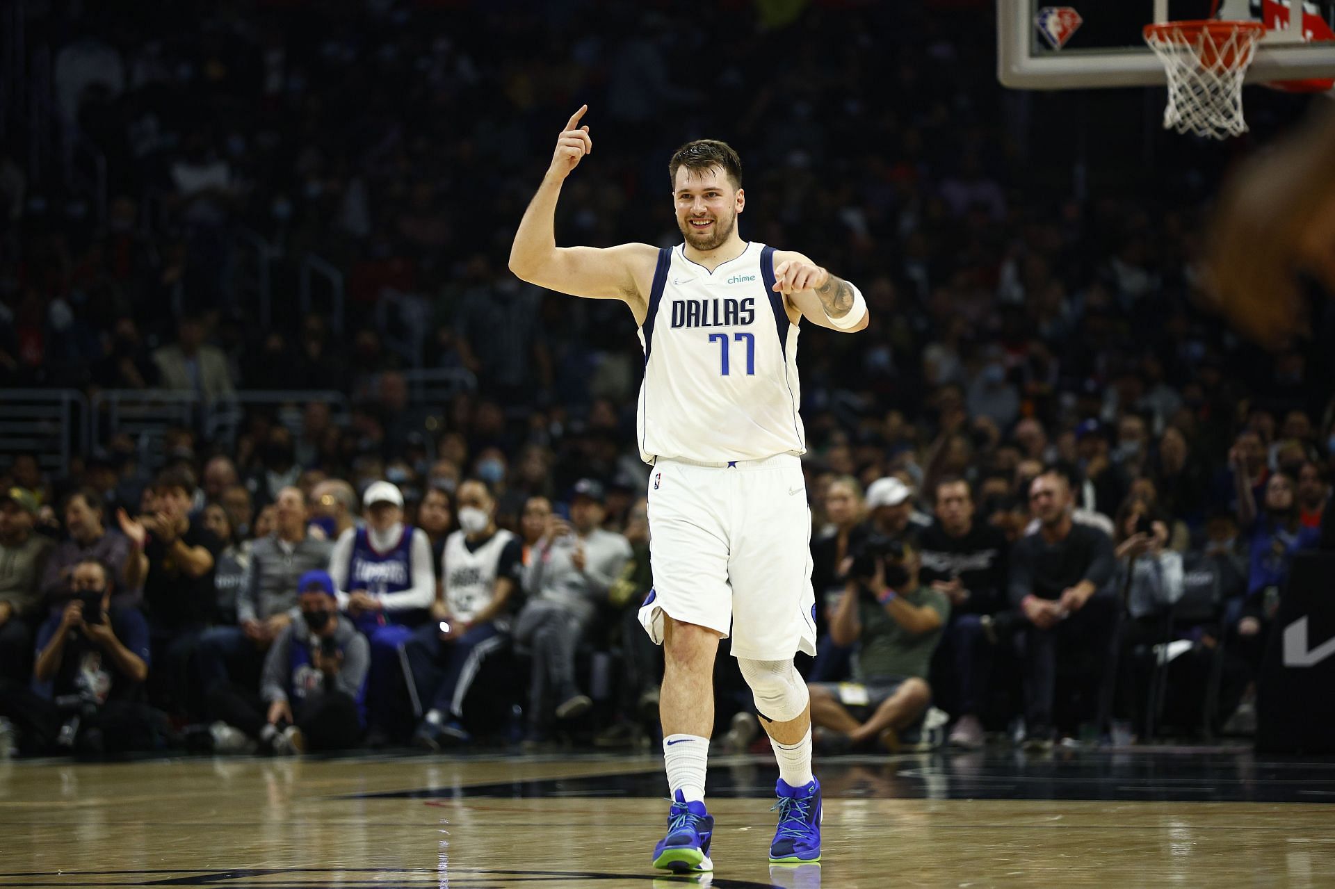 Luka Doncic of the Dallas Mavericks