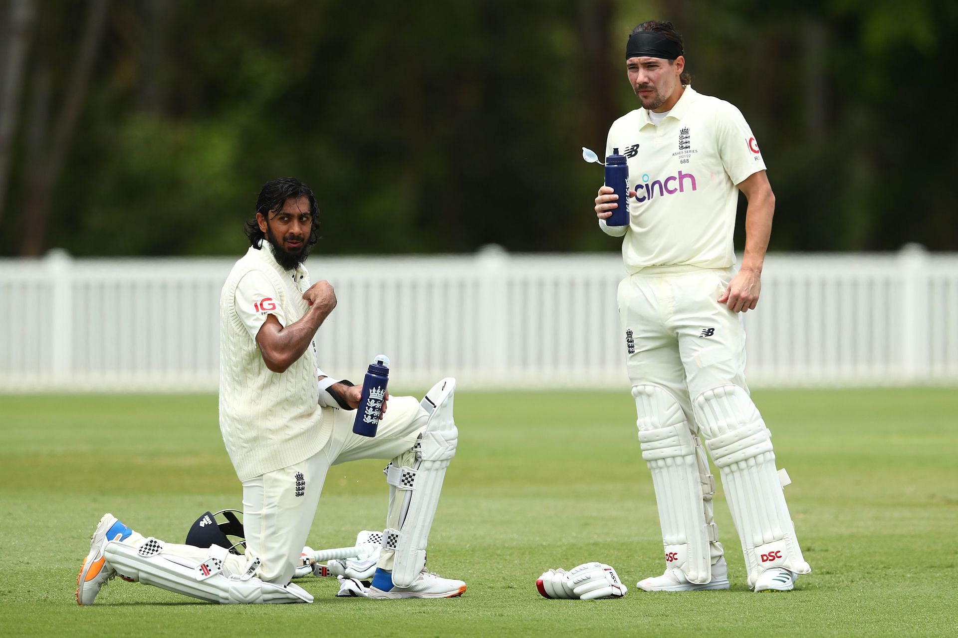 Haseeb Hameed and Rory Burns. (Credits: Getty)